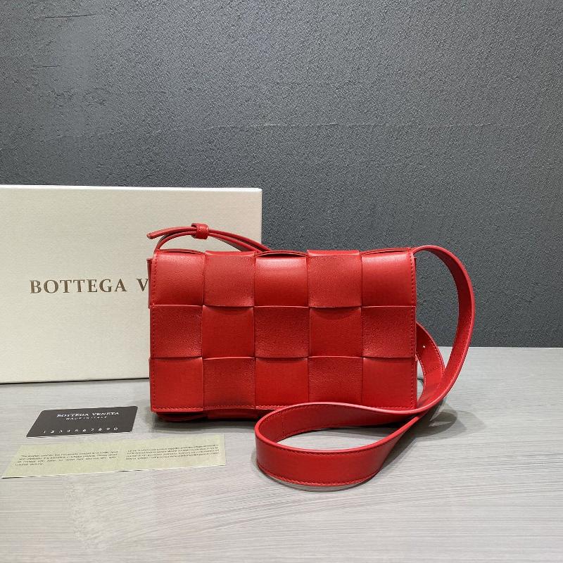 Bottega Veneta Handbags 578004 sheepskin red